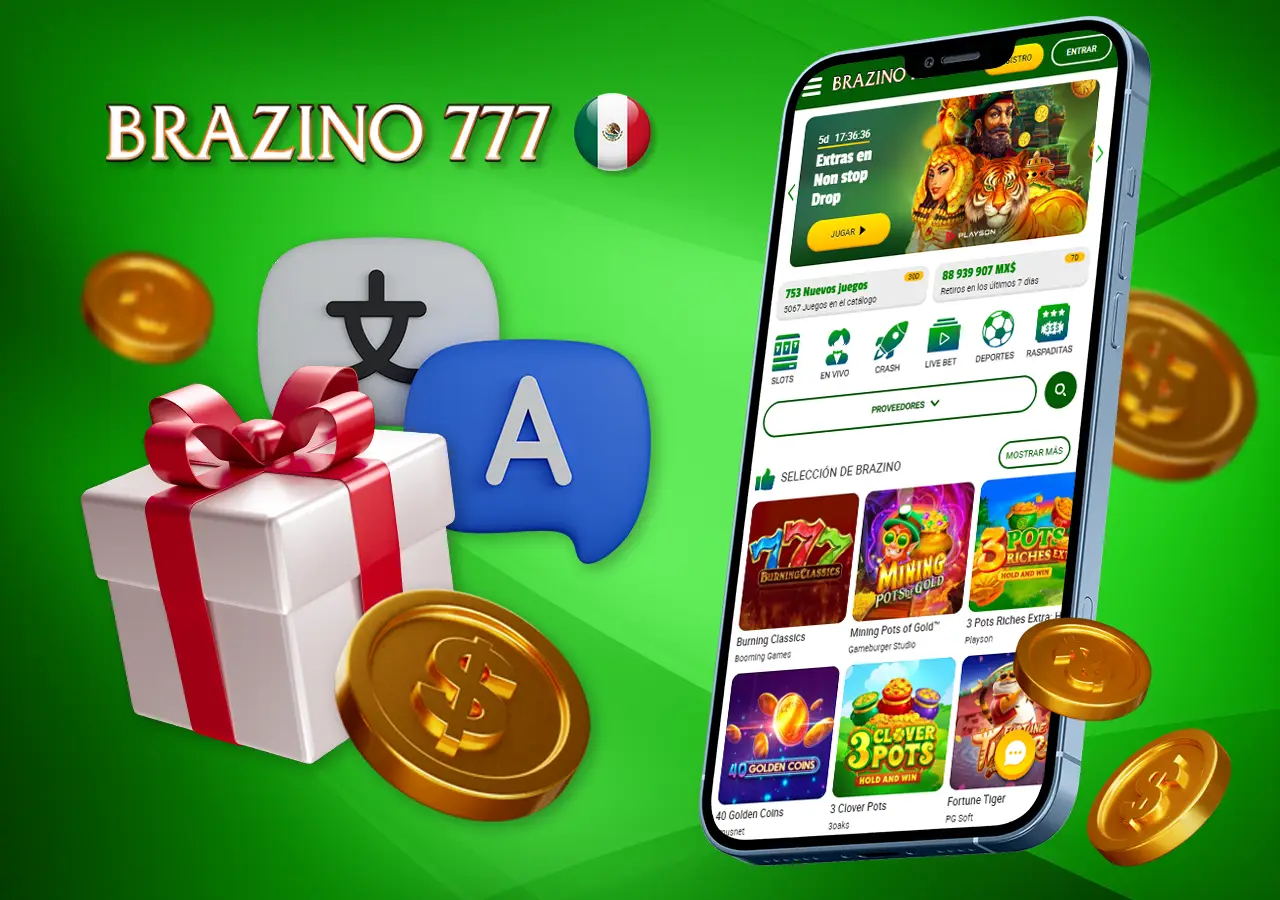 Descripción general de la plataforma de apuestas y juegos de azar Brazino777