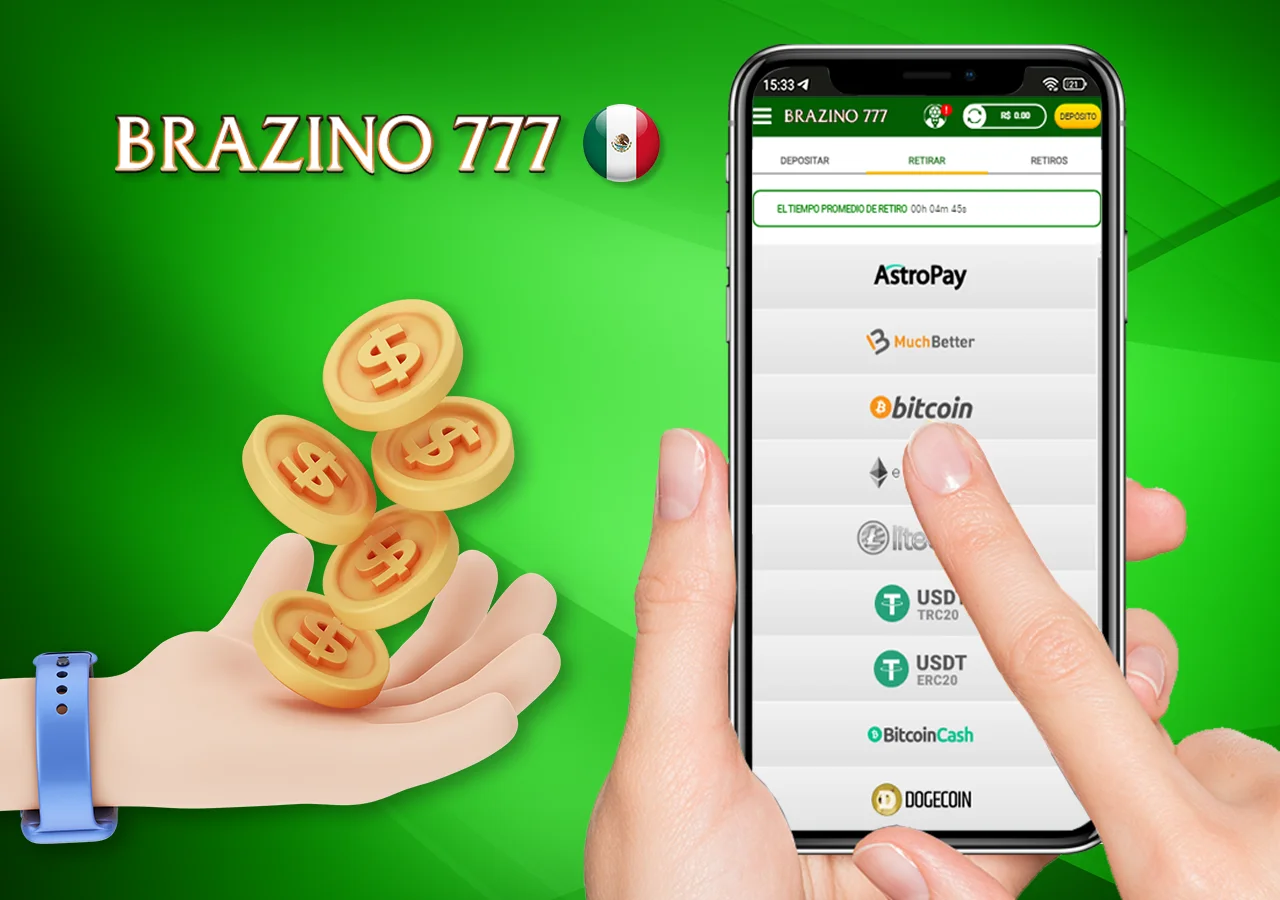 Descripción de los métodos de pago disponibles