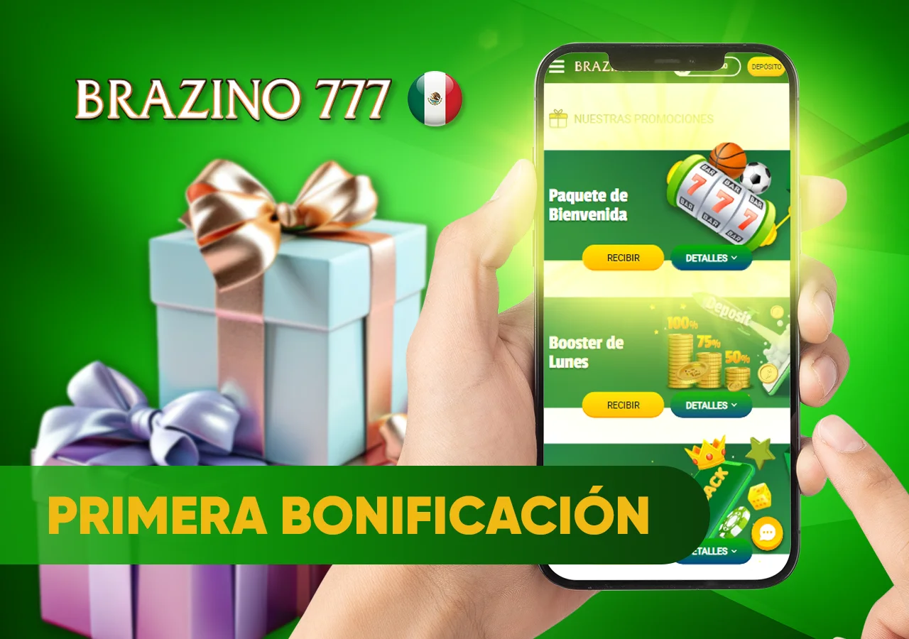 Descripción de las condiciones para recibir la bonificación de bienvenida