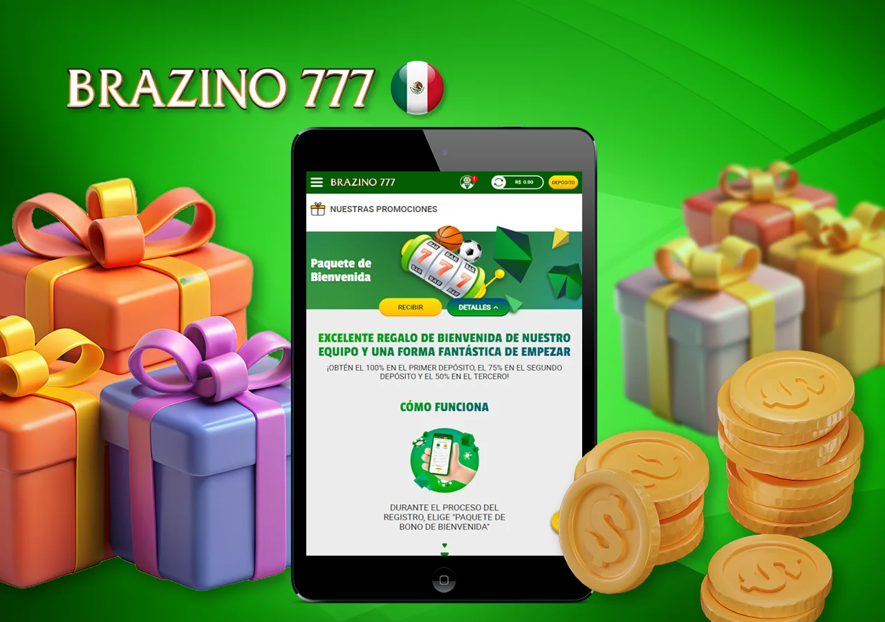 Descripción de las acciones necesarias para obtener el bono de bienvenida