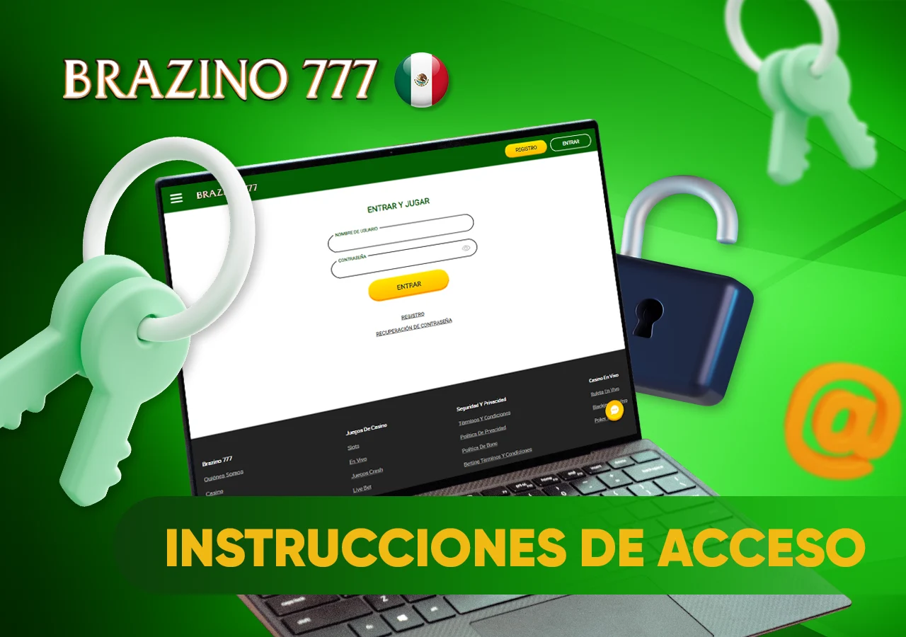 Descripción de pasos sencillos para registrarse en el sitio.