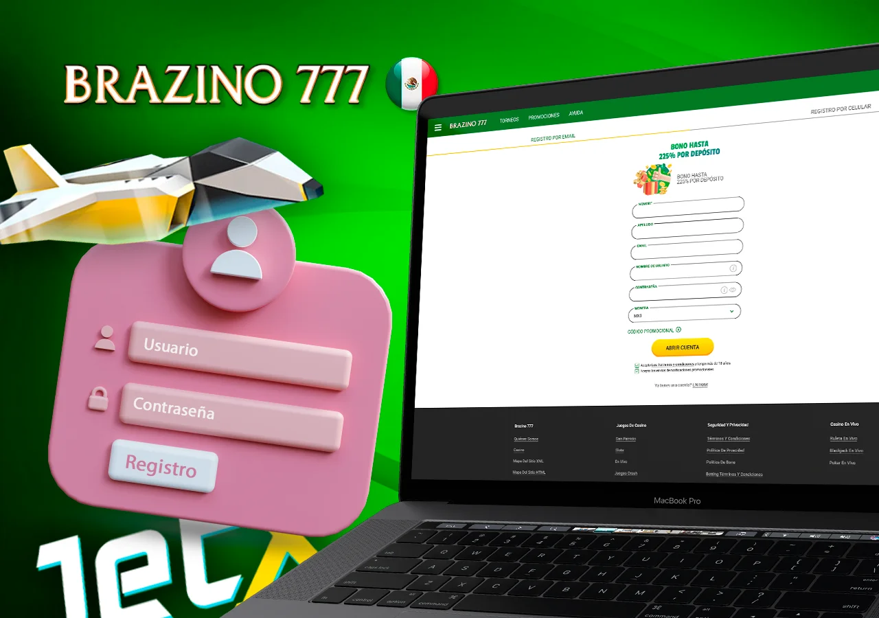 Guía paso a paso para registrarse y comenzar a jugar JetX en Brazino777